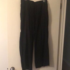 Old Navy Black Linen Pants